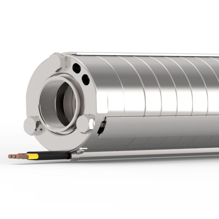 6Hp 52 Stages Lubi Borewell Pump 4inches Three Phase (Stainless Steel Pump) Water Filled LKTW-5H/5H+ - Image 2