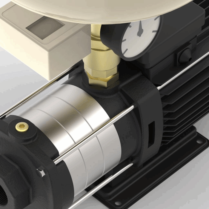 1 Hp Lubi Booster Pump with 24ltr Tank – MH-2A - Image 4