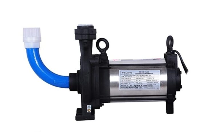 1 Hp V-Guard Openwell Submersible Pumpset Single Phase With Starter VOSK-F90 GRAND - Image 3