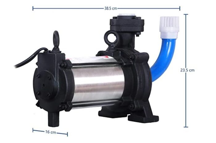 1 Hp V-Guard Openwell Submersible Pumpset Single Phase With Starter VOSK-F90 GRAND - Image 4