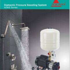 1 Hp Texmo Aquatex Pressure Booster Pump With 24 Ltrs Tank ADBS32HN/24